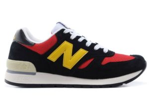 New Balance 670 черные с красным и желтым (35-44)