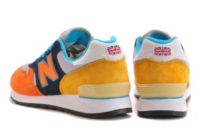 New Balance 670 оранжевый желтый с синим (35-44)