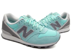 New Balance 996 бирюзовые с серым (35-38)