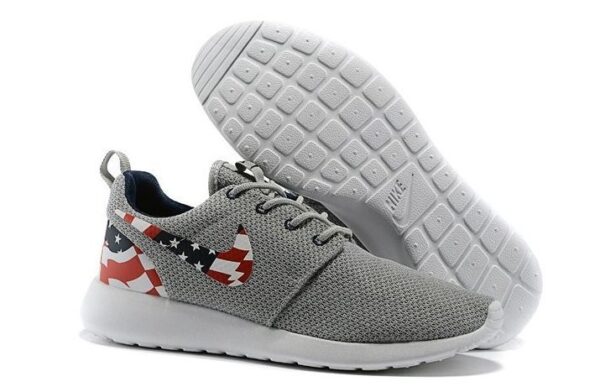 Nike Roshe Run (Wolf Grey/USA Flag) (39-44)