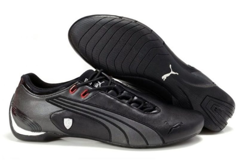 Puma Ferrari черные с красными (39-44)