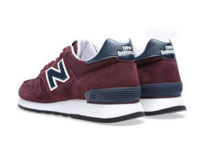 Кроссовки New Balance 670 бордовые с синим (36-44)