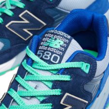 New Balance 580 замша-сетка темно-синие с серым (40-45)