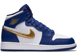 Nike Air Jordan 1 Retro синие-белые (40-44)