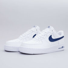 Nike Air Force 1 LV8 белые с синим (40-44)