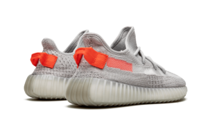 Adidas Yeezy Boost 350 V2 Tail Light серые с оранжевым (35-44)