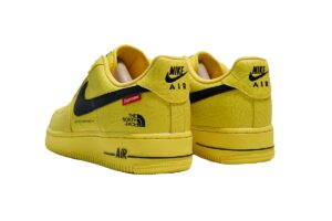 Nike Air Force 1 Lab Low жёлтые с чёрным (40-44)