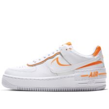 Nike Air Force 1 Shadow бело-оранжевые (35-39)