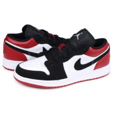 Nike Air Jordan 1 Low черно-белые-красные (40-44)