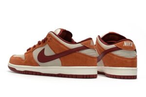 Nike SB Dunk Low Dark Russet Cedar бордово-коричневые нубук мужские-женские (35-44)