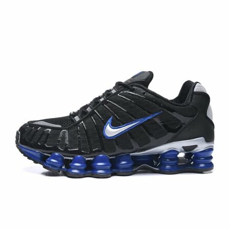 Nike Shox TL черные с синим мужские (39-44)